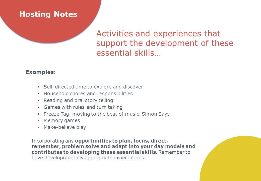 The Early Years Opportunity Skills For Life And Learning Ppt Download