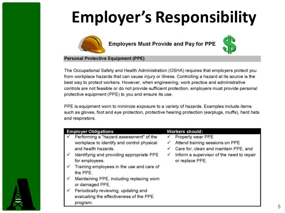 1 Personal Protective Equipment Module 6 2 Disclaimer This Material Was Produced Under Grant Number Sh From The Occupational Safety And Health - Ppt Download