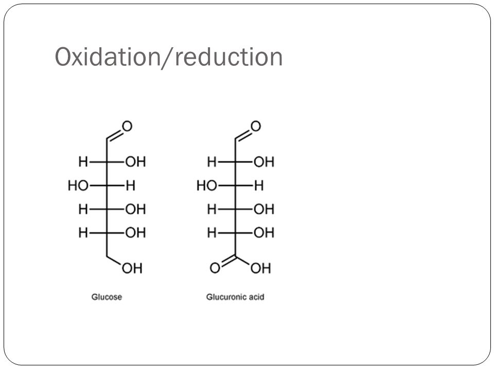 Oxidation/reduction