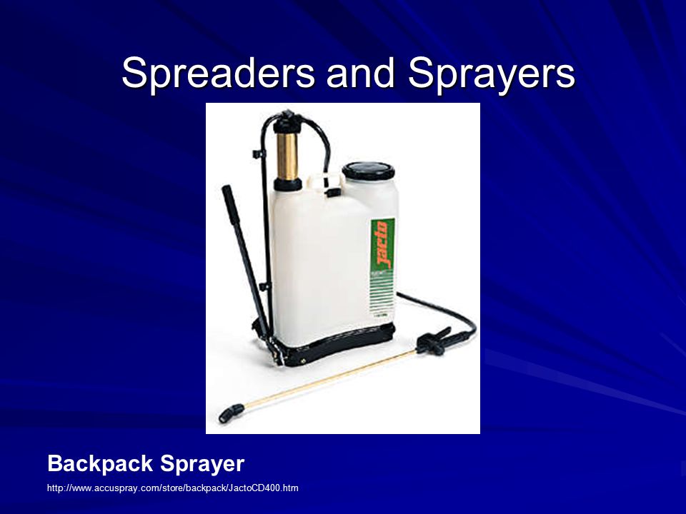 Spreaders and Sprayers Backpack Sprayer
