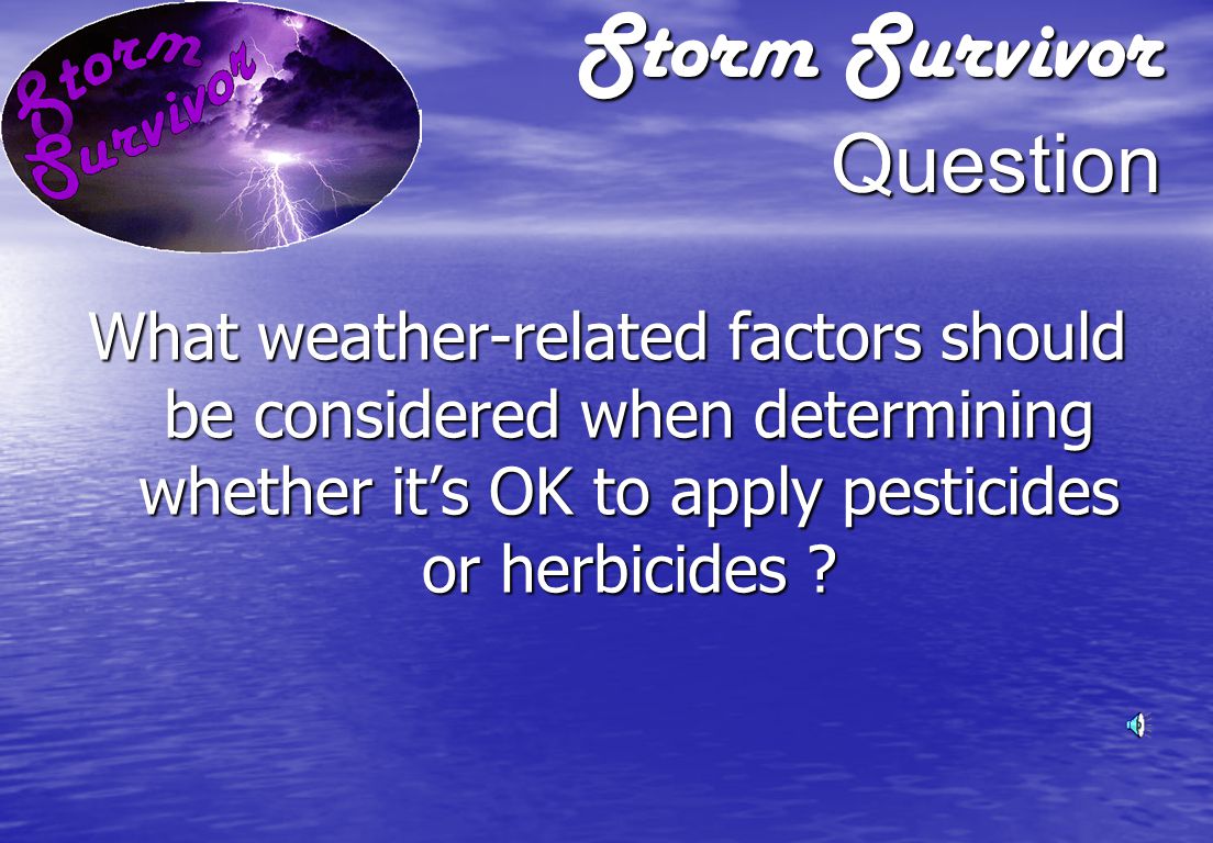 Storm Survivor Answer It is important to reduce irrigation runoff because: Fertilizer, pesticides, and herbicides may be carried to streams by the runoff Fertilizer, pesticides, and herbicides may be carried to streams by the runoff Saves water.