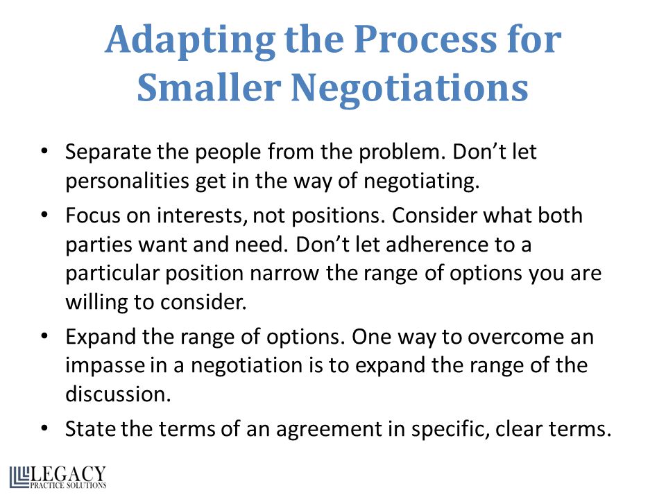 Overcome A Negotiation Impasse With This One Question