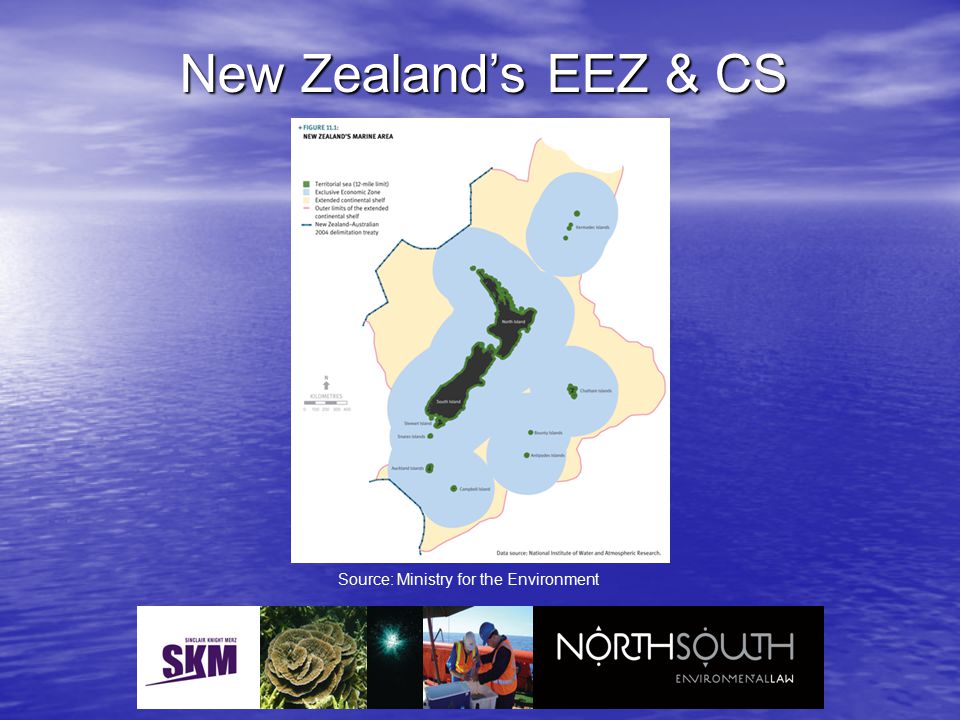 New Zealand’s EEZ & CS Source: Ministry for the Environment