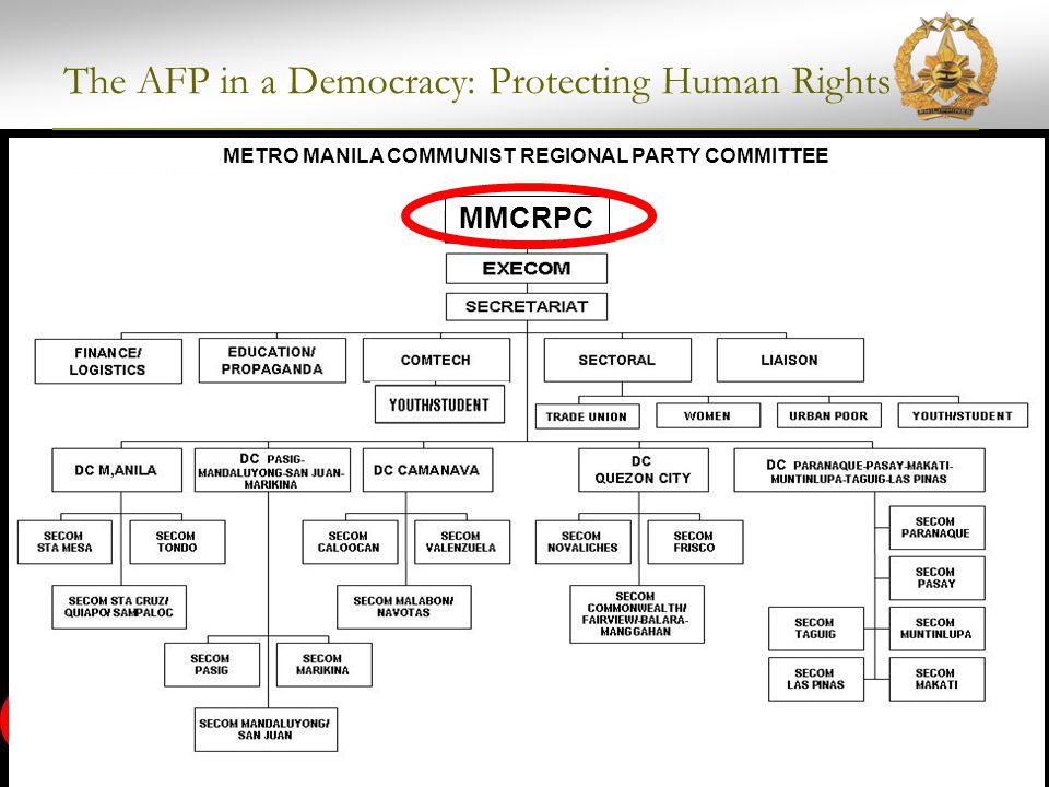 Afp Org Chart