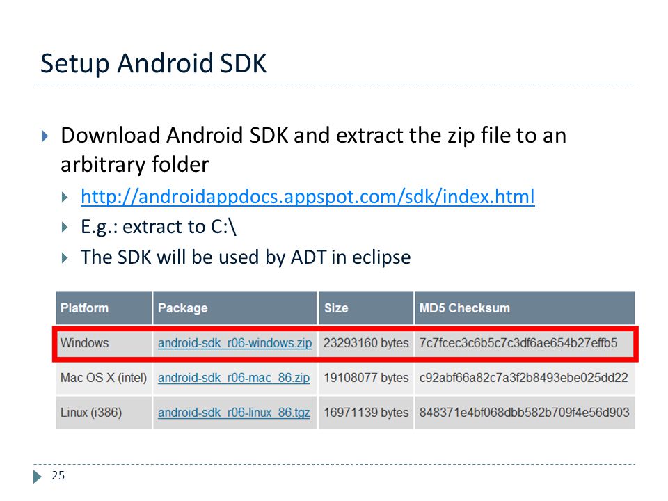 android-sdk r06-windows.zip