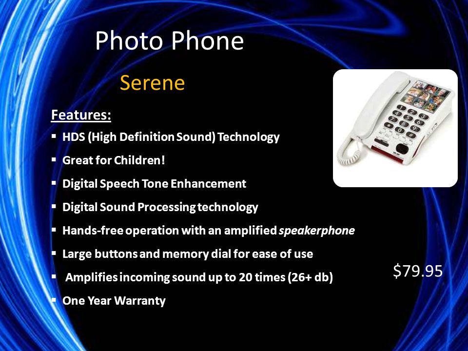 Features:  HDS (High Definition Sound) Technology  Great for Children.