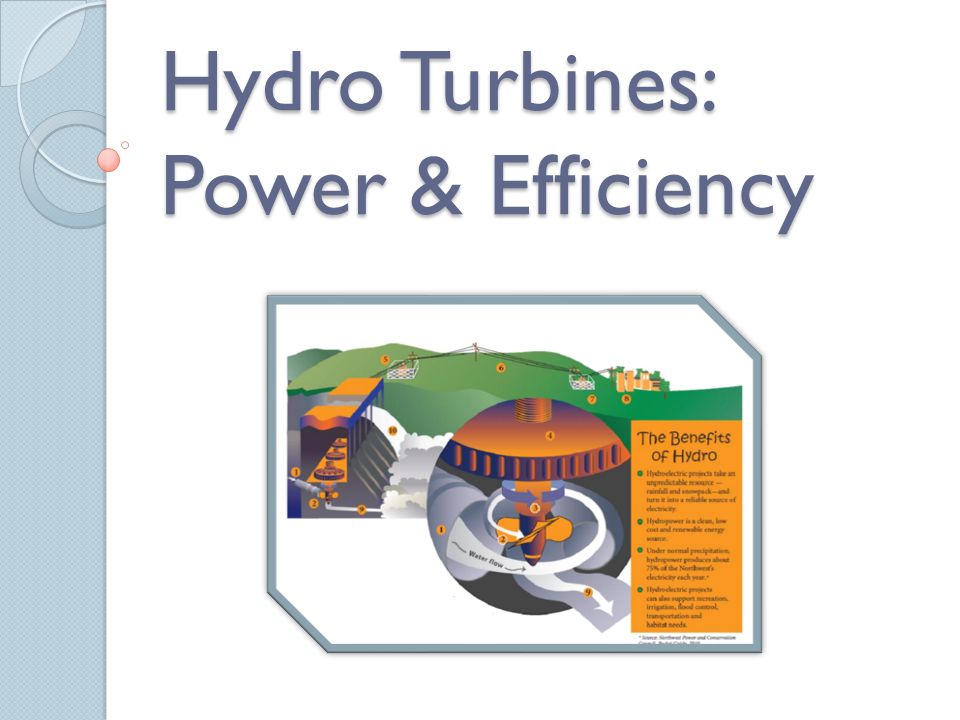 Hydro Turbines: Power & Efficiency