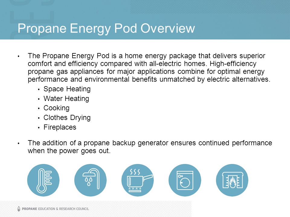 Propane Energy Pod Propane Energy Pod Overview The Propane Energy