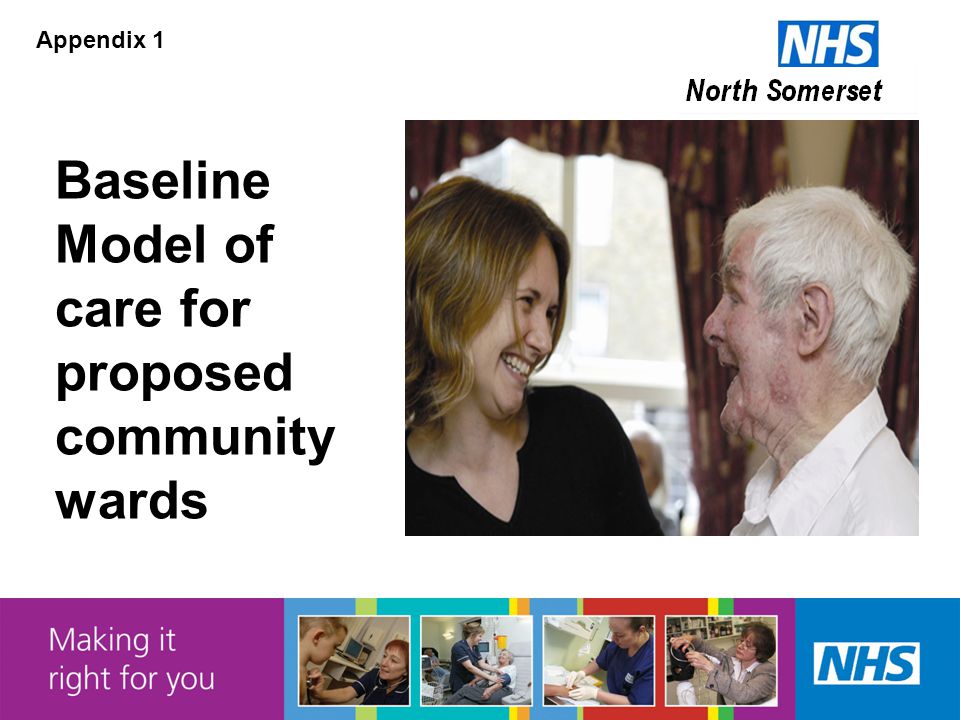 Baseline Model of care for proposed community wards Appendix 1