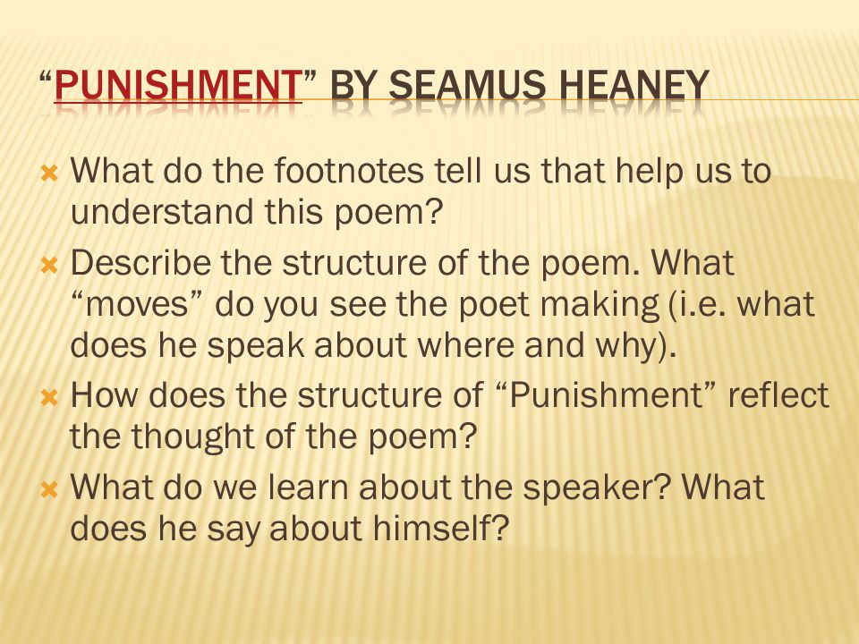 What do the footnotes tell us that help us to understand this poem.