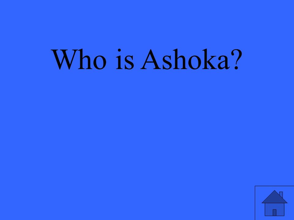 Who is Ashoka