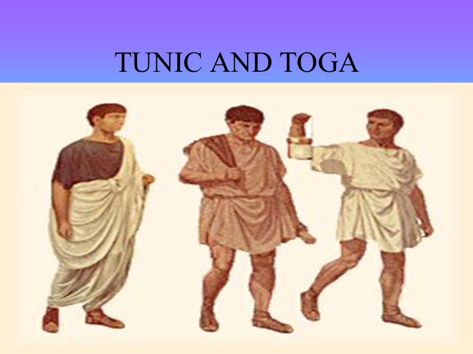 tunic at toga