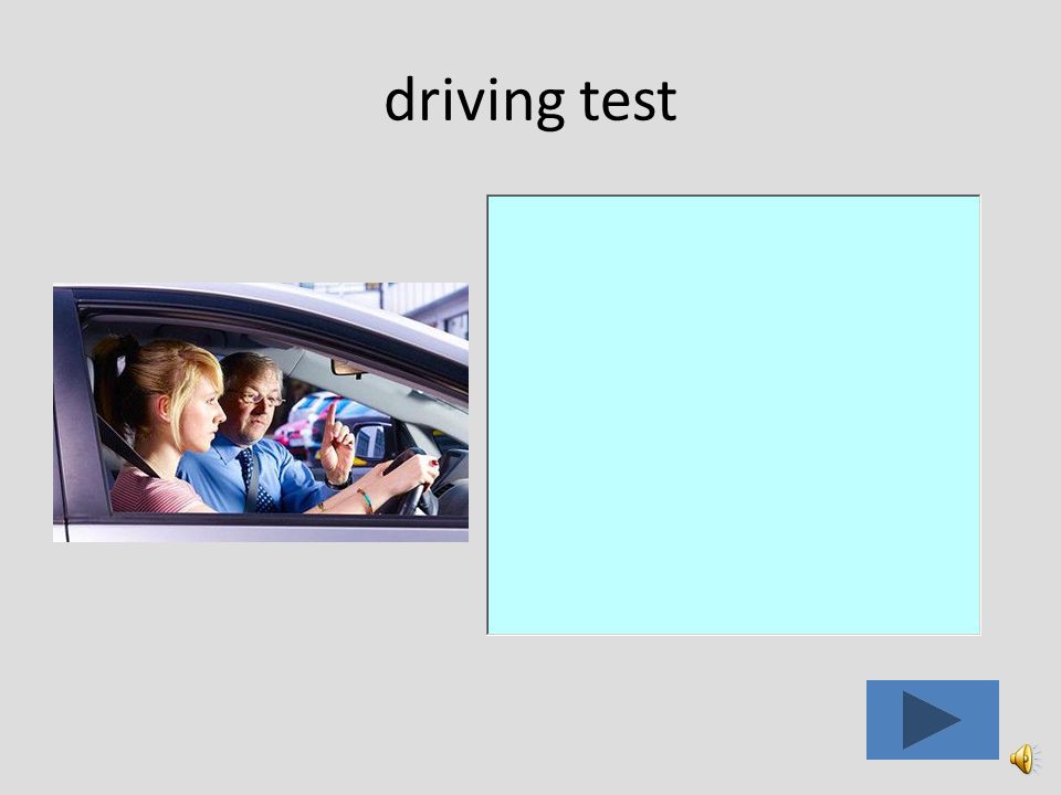 driver’s training course