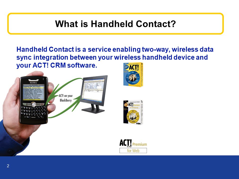 2 What is Handheld Contact.