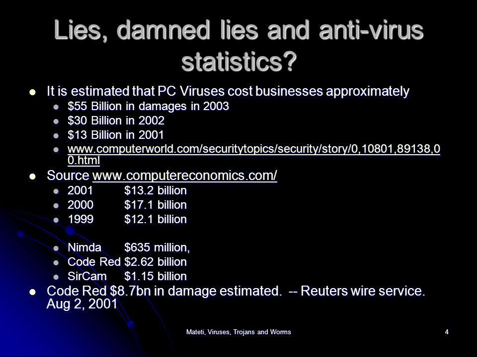 Viruses Trojans And Worms Prabhaker Mateti Mateti Viruses Trojans And Worms2 Virus Awareness Virus Bulletin Virus Bulletin Ppt Download Viruses Trojans And Worms Prabhaker Mateti Mateti Viruses Trojans And Worms2 Virus Awareness Virus Bulletin Virus Bulletin Ppt Download