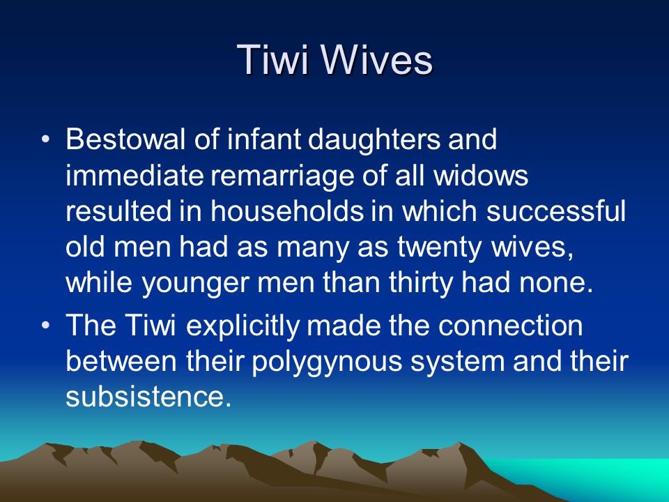 Tiwi Wives: A Study of the Women of Melville Island, North