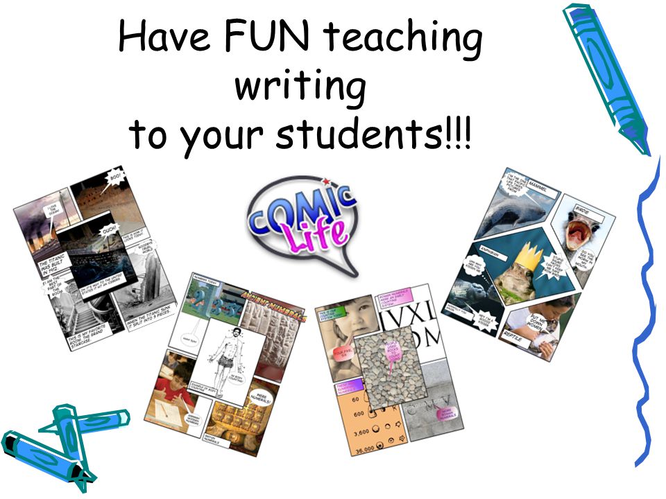 Have FUN teaching writing to your students!!!