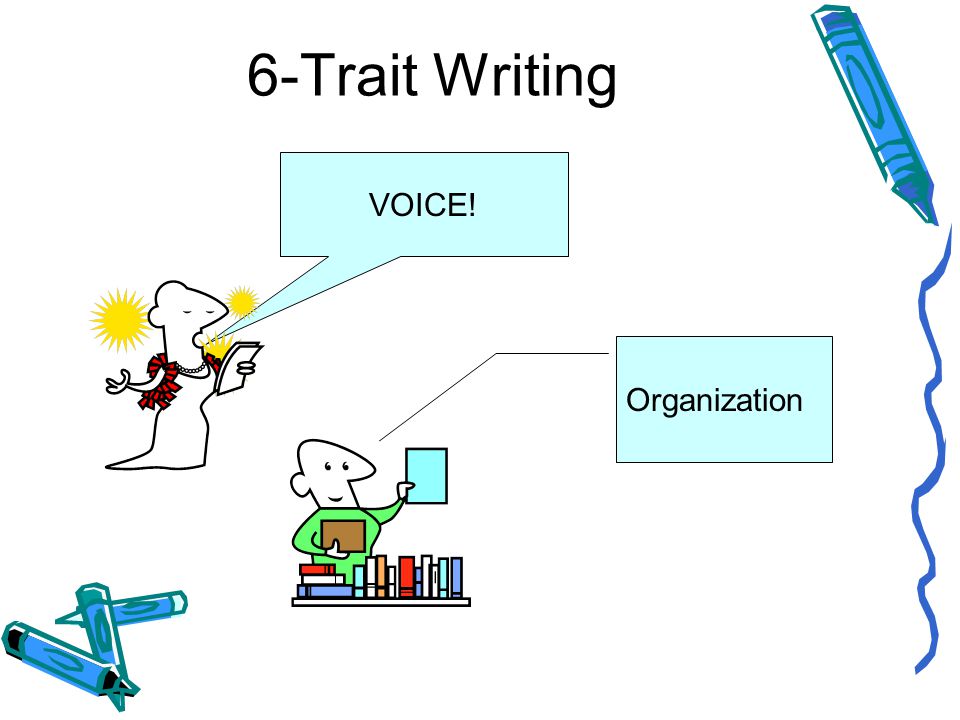 6-Trait Writing VOICE! Organization