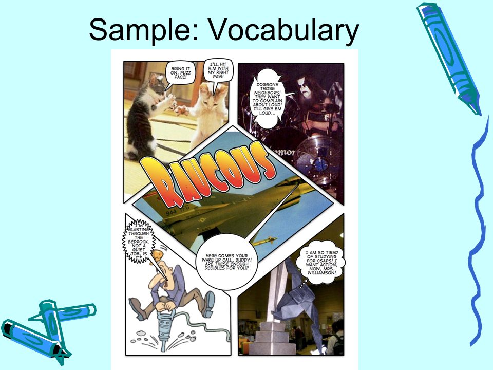 Sample: Vocabulary