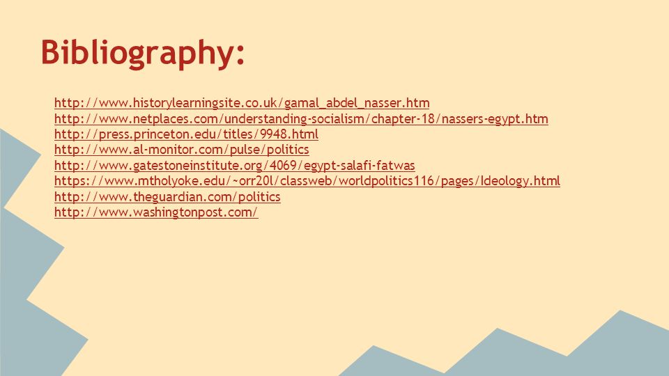 Bibliography: