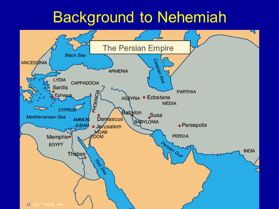 Background to Nehemiah