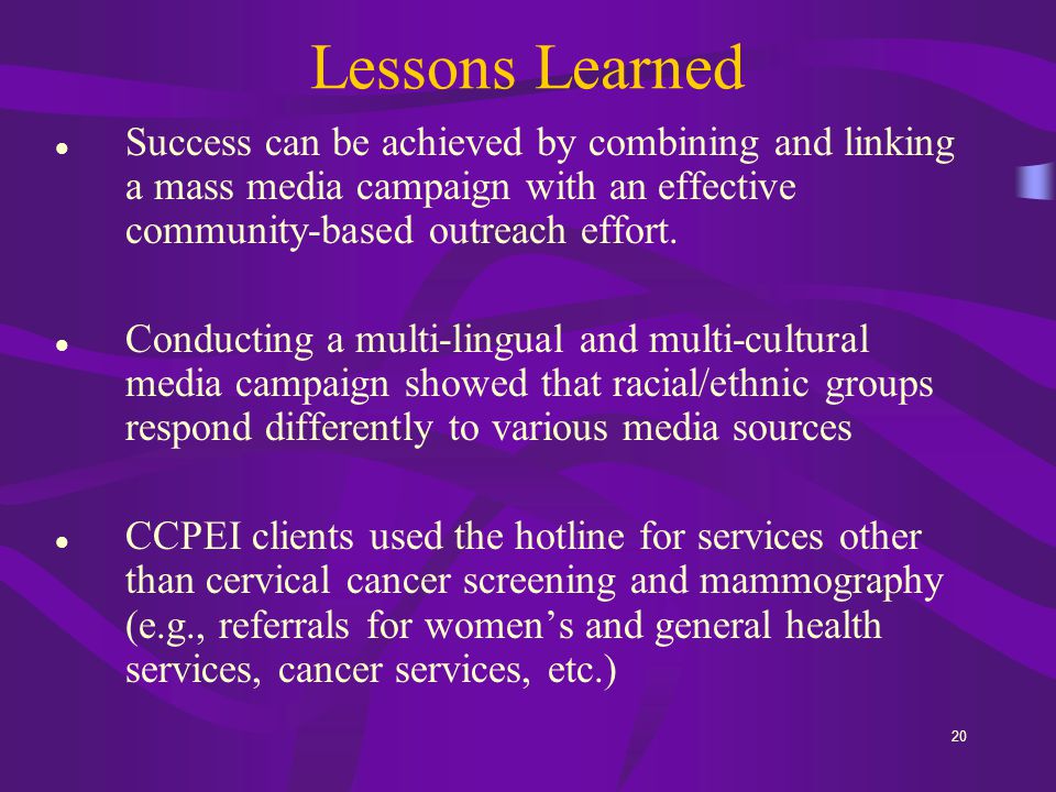 Cervical Cancer Prevention And Education Initiative Ccpei A