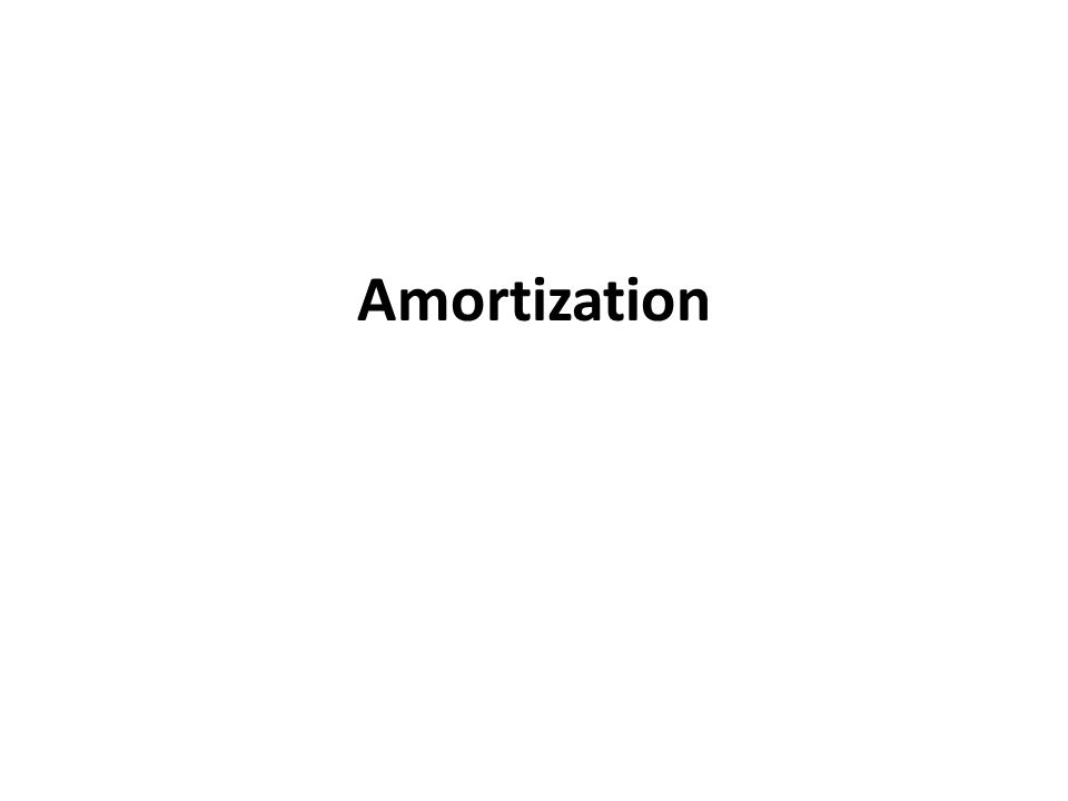 amortization formulas simple interest amortized loan formula ppt