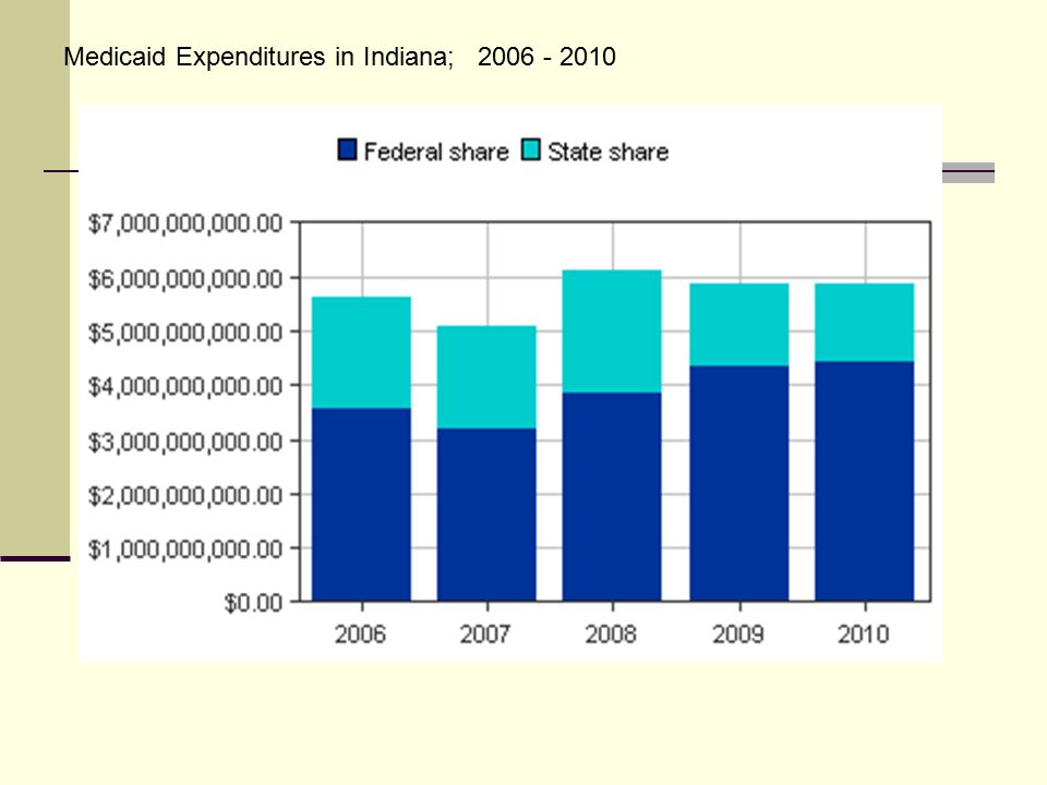 Medicaid Expenditures in Indiana;