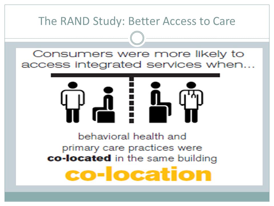 The RAND Study: Better Access to Care
