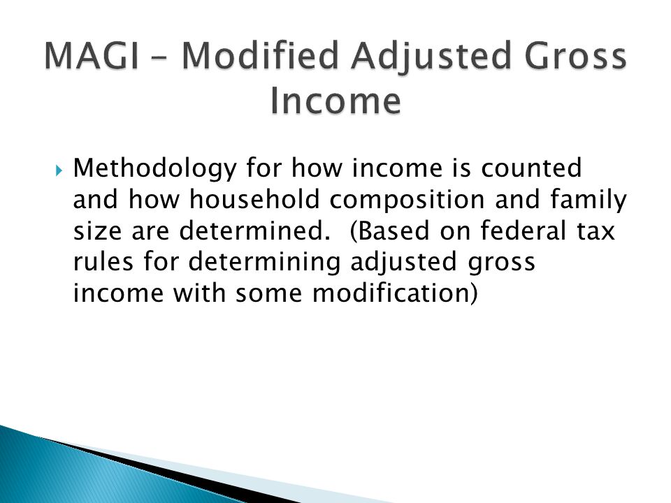  Methodology for how income is counted and how household composition and family size are determined.