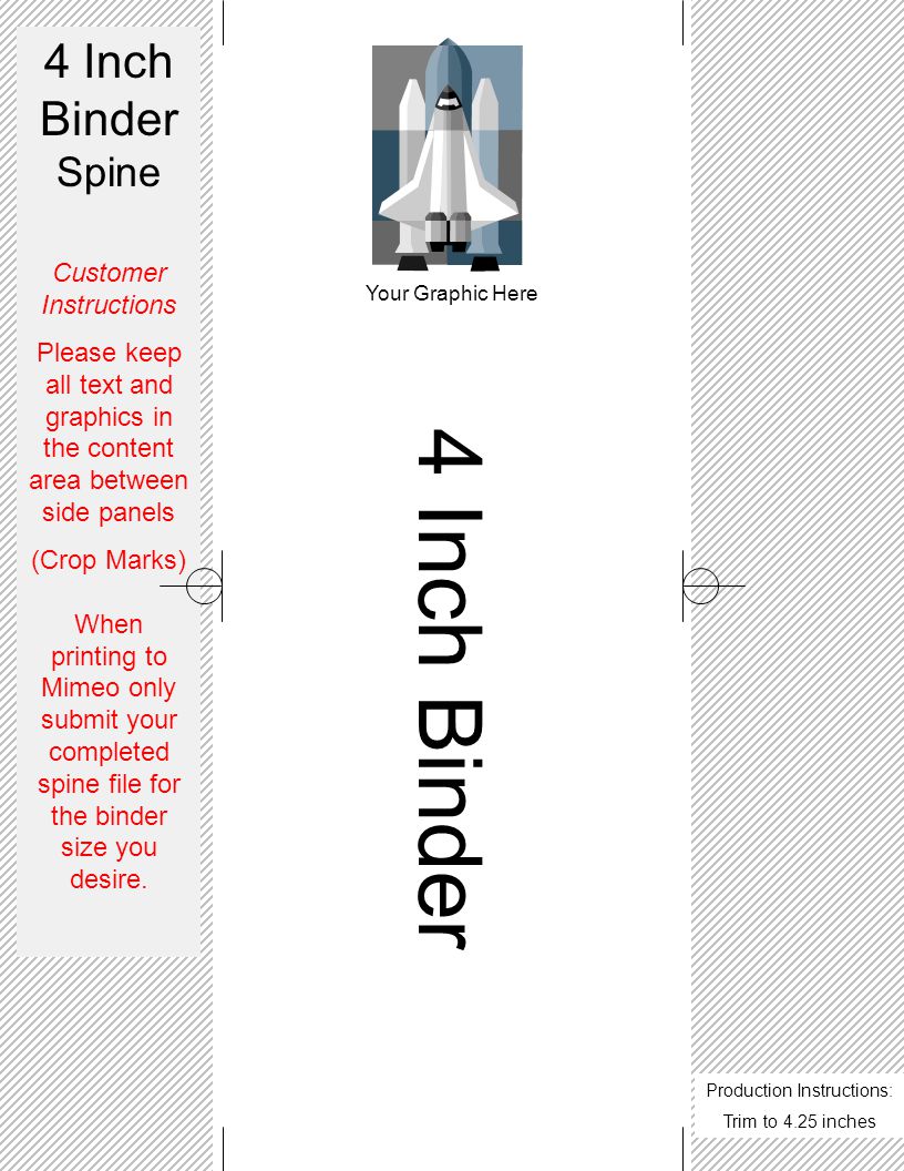 Mimeo.com 22-ring Binder Spine Templates Version 22 December 22, ppt For Binder Spine Template Word