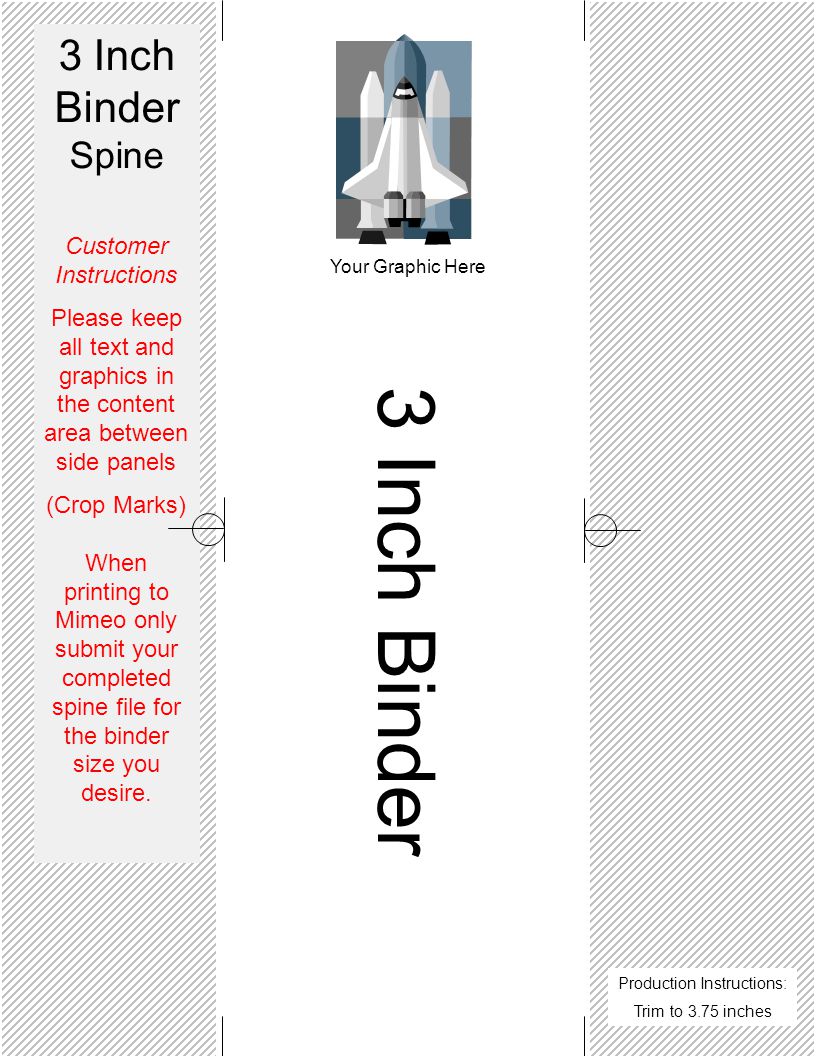 Mimeo.com 21-ring Binder Spine Templates Version 21 December 21, ppt With 3 Inch Binder Spine Template Word