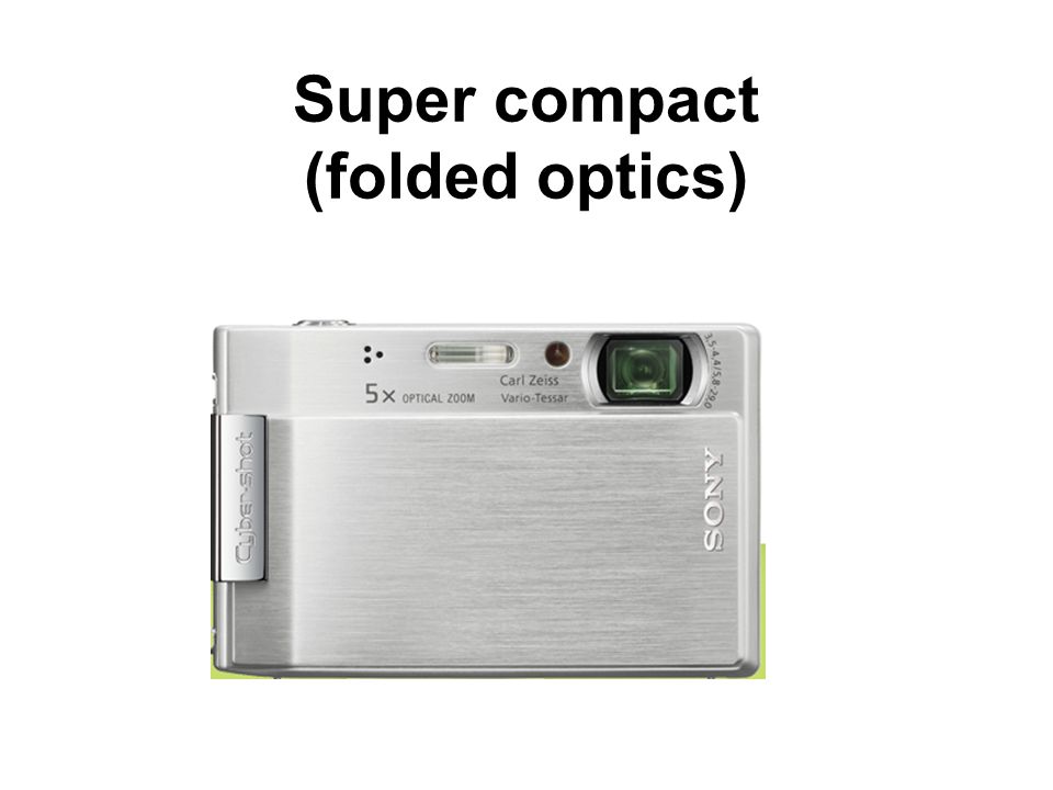 Super compact (folded optics)