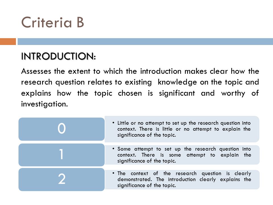 ib extended essay assessment criteria