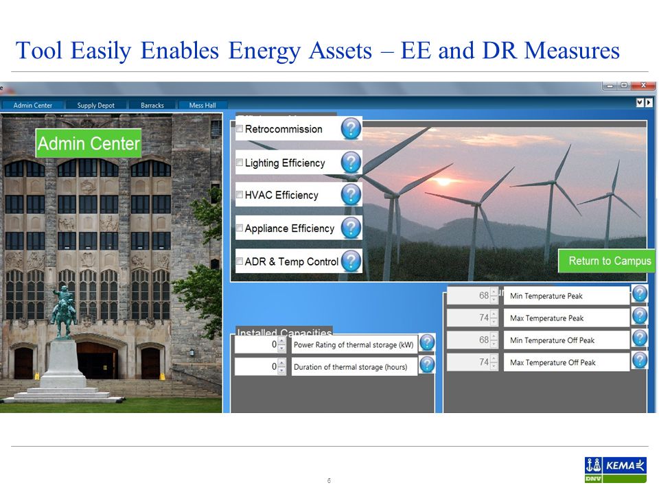 Tool Easily Enables Energy Assets – EE and DR Measures 6