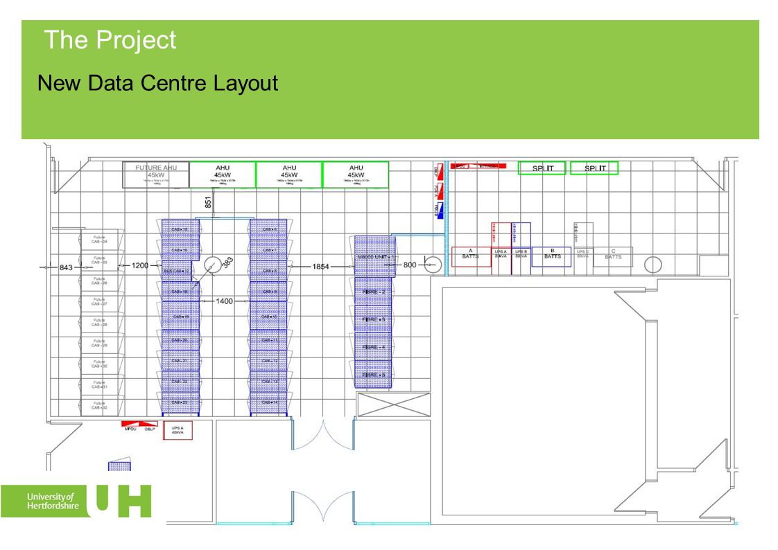 New Data Centre Layout The Project