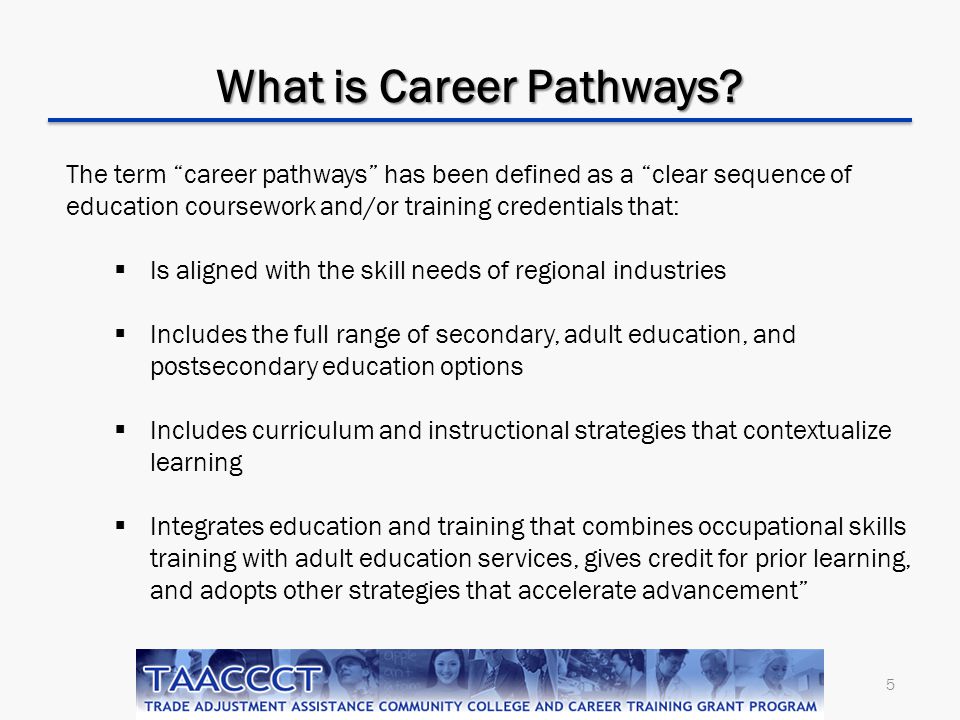 What is Career Pathways.