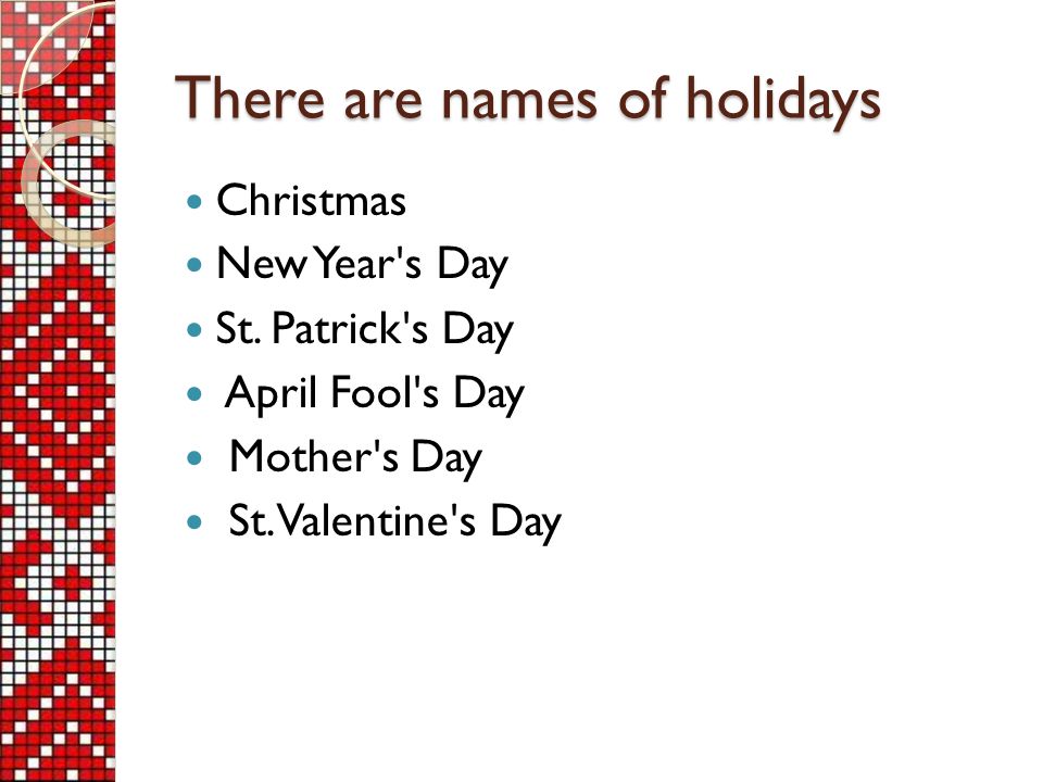 holidays in english speaking countries the aims of the lesson are