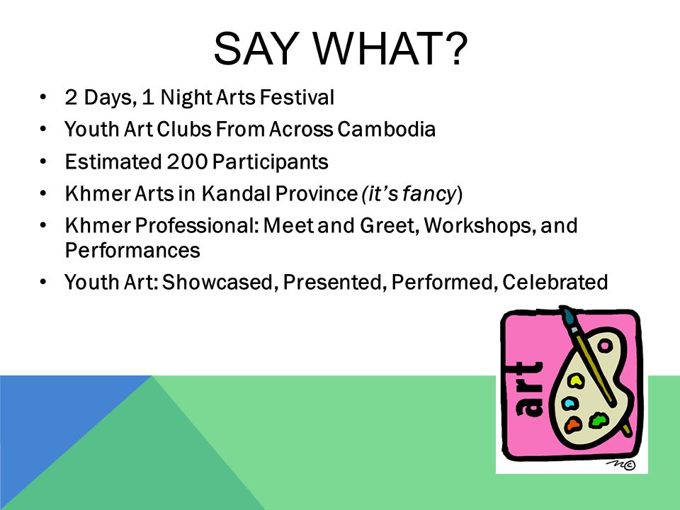 1 ST ANNUAL ARTS FESTIVAL MAY 12-13, 2012