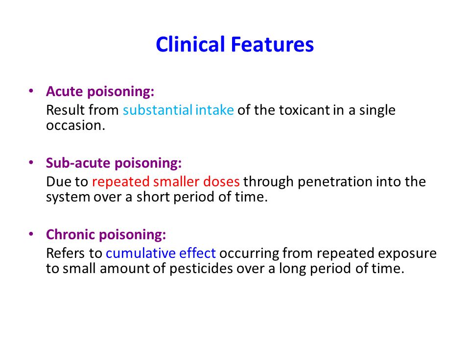 Toxic effects The second effect is arising from single or repeated exposure to OPC.