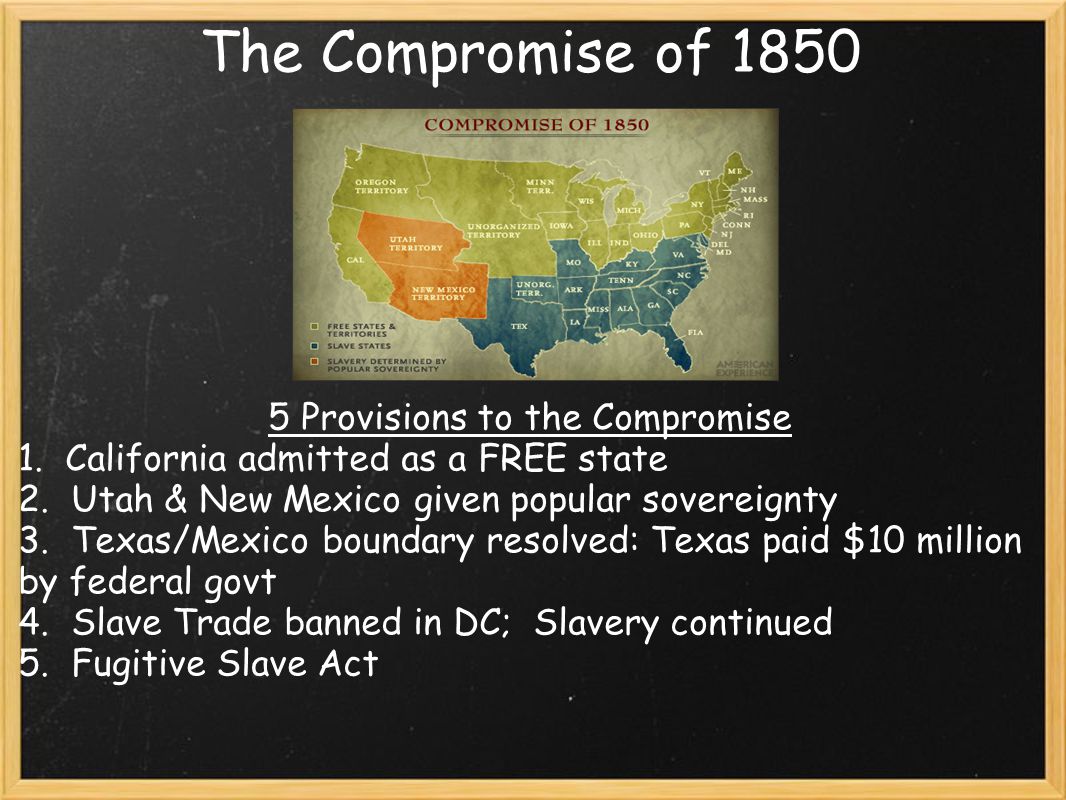 The Compromise of Provisions to the Compromise 1.