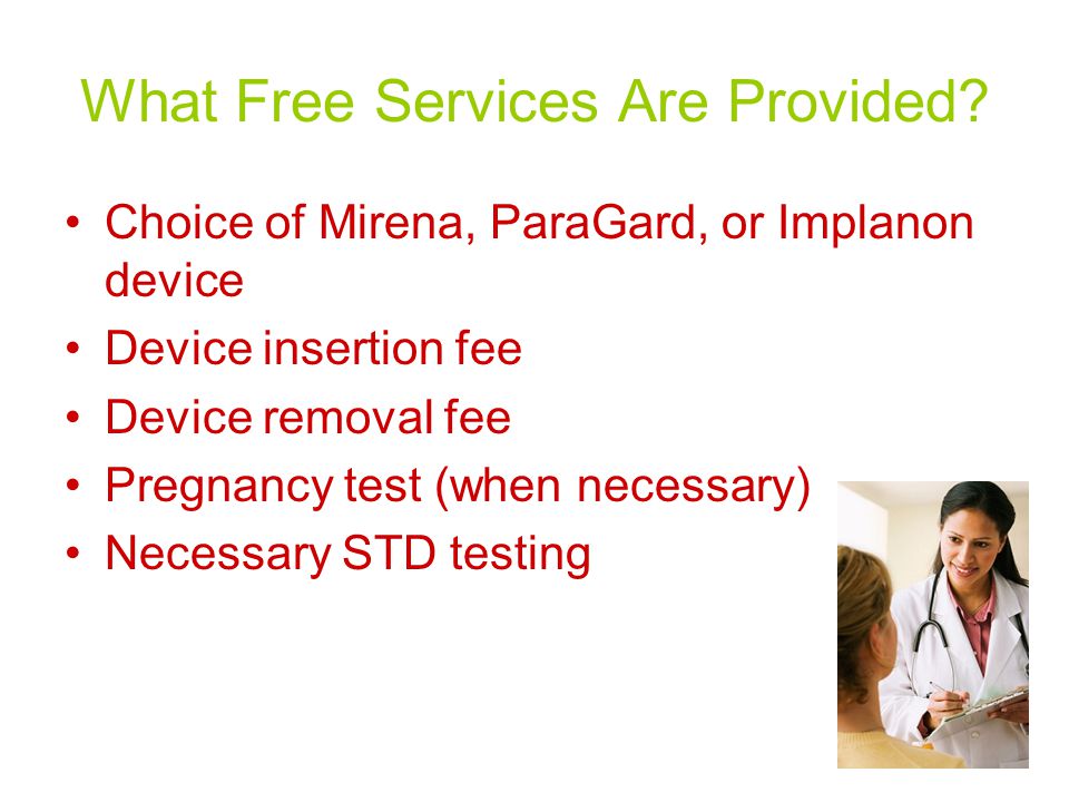 What Free Services Are Provided.