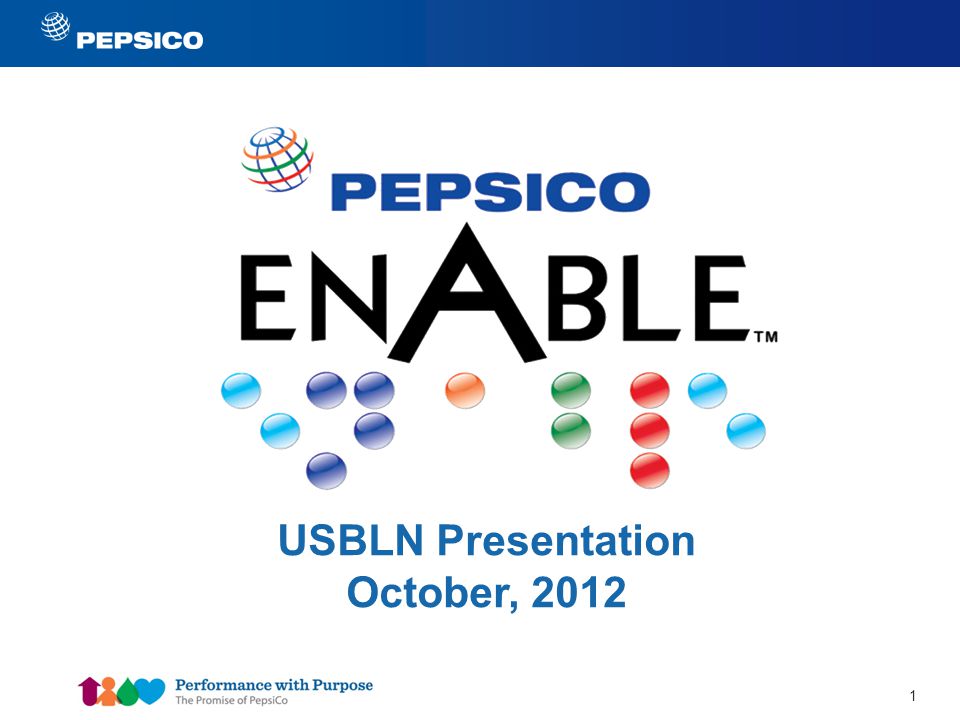 1 USBLN Presentation October, 2012