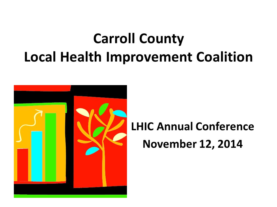Carroll County Local Health Improvement Coalition LHIC Annual Conference November 12, 2014