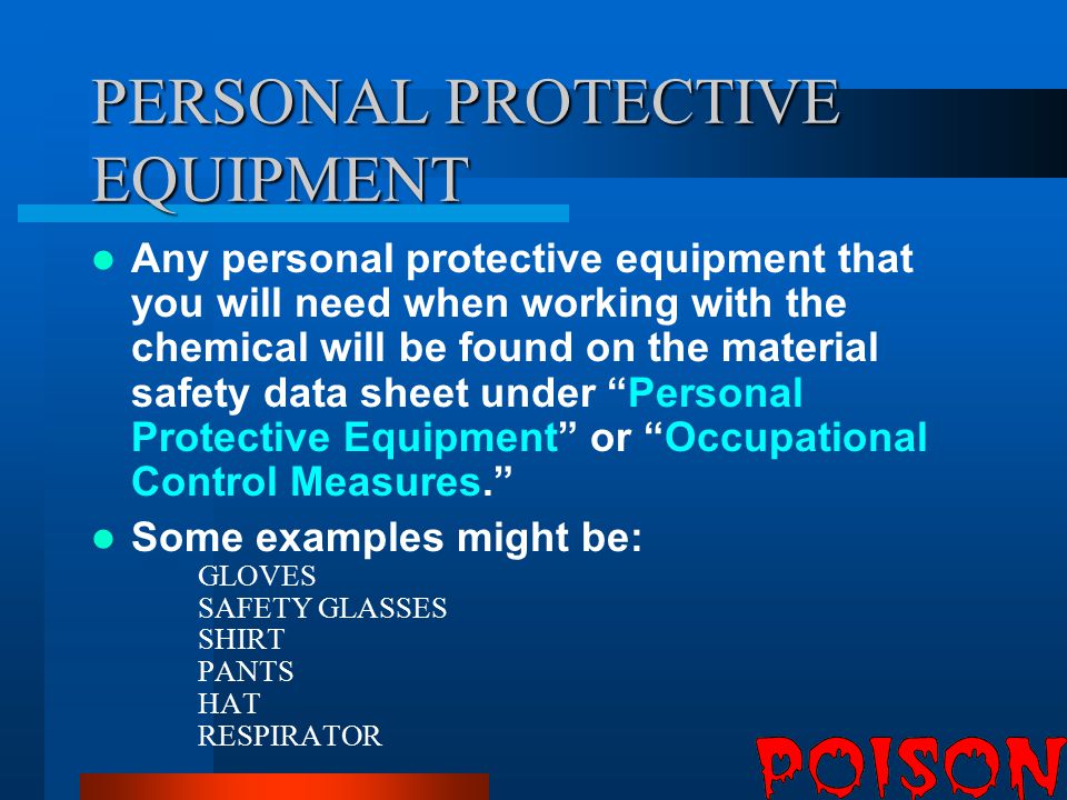 hazard communication right to know online training  ppt