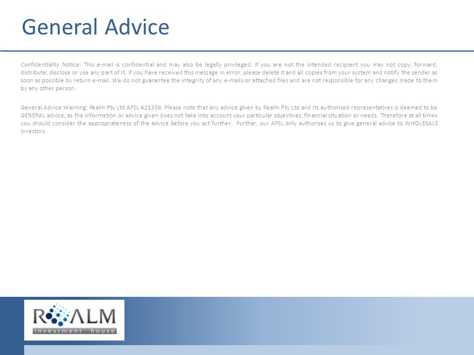 General Advice Confidentiality Notice: This  is confidential and may also be legally privileged.