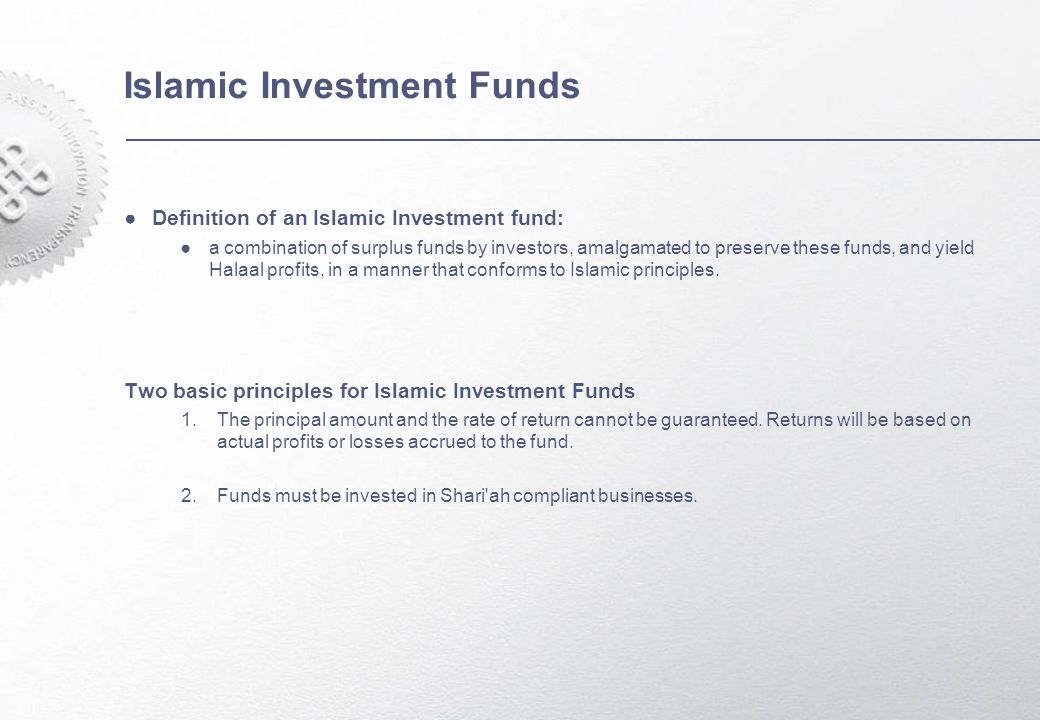 fund principal definition fund principal definition