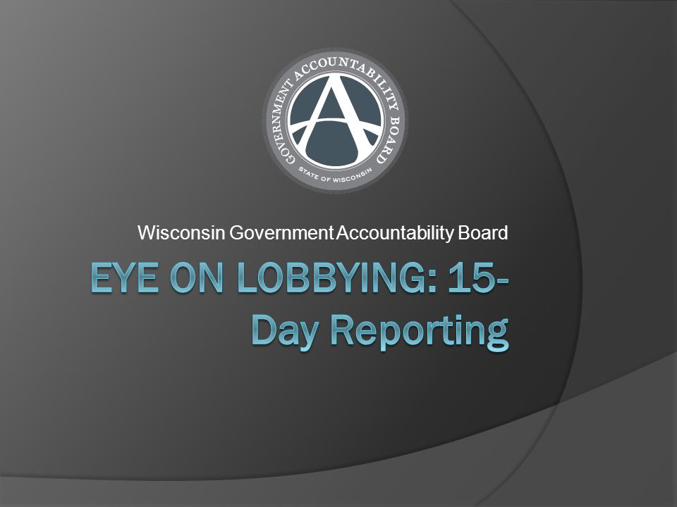 Wisconsin Government Accountability Board
