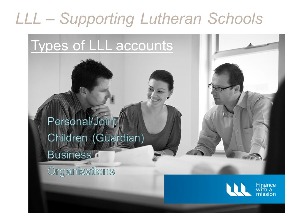 Types of LLL accounts