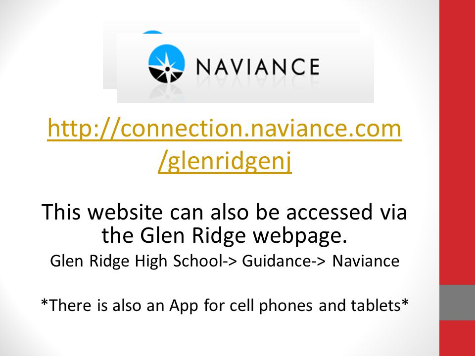 /glenridgenj This website can also be accessed via the Glen Ridge webpage.
